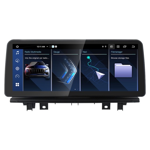 Navigatie dedicata cu Android BMW X2 (F39) 2017 - 2023 cu navigatie NBT EVO, 6GB RAM, Radio GPS Dual Zone, Display QLED 12.3" Touchscreen, Internet Wi-Fi si slot SIM 4G, Bluetooth, MirrorLink, USB