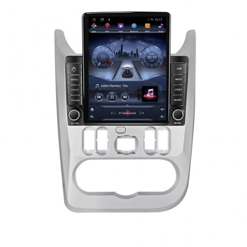 Navigatie dedicata cu Android Dacia Duster I 2010 - 2013, 2GB RAM, Radio GPS Dual Zone, Touchscreen IPS 9.7" HD tip Tesla, Internet Wi-Fi, Bluetooth, MirrorLink, USB