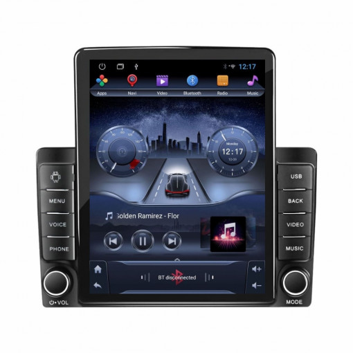 Navigatie dedicata cu Android Ford Transit / Tourneo Custom dupa 2018, 2GB RAM, Radio GPS Dual Zone, Touchscreen IPS 9.7'' HD tip Tesla, Internet Wi-Fi, Bluetooth, MirrorLink, USB