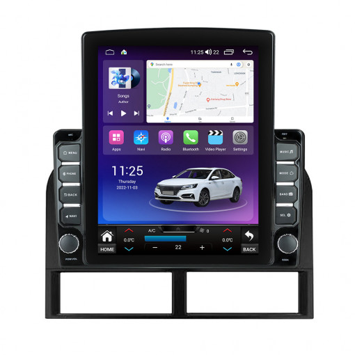 Navigatie dedicata cu Android Jeep Grand Cherokee II 1998 - 2005, 4GB RAM, Radio GPS Dual Zone, Touchscreen IPS 9.7" HD tip Tesla, Internet Wi-Fi si slot SIM 4G, Bluetooth, MirrorLink, USB, Waze