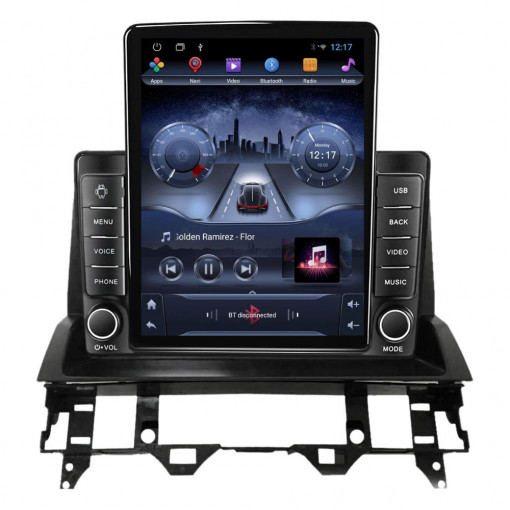 Navigatie dedicata cu Android Mazda 6 2002 - 2008, 2GB RAM, Radio GPS Dual Zone, Touchscreen IPS 9.7" HD tip Tesla, Internet Wi-Fi, Bluetooth, MirrorLink, USB