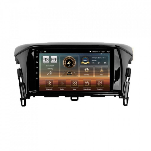Navigatie dedicata cu Android Mitsubishi Eclipse Cross 2017 - 2020, 4GB RAM, Radio GPS Dual Zone, Display HD IPS 9" Touchscreen, Internet Wi-Fi si slot SIM 4G, Bluetooth, MirrorLink, USB, Waze