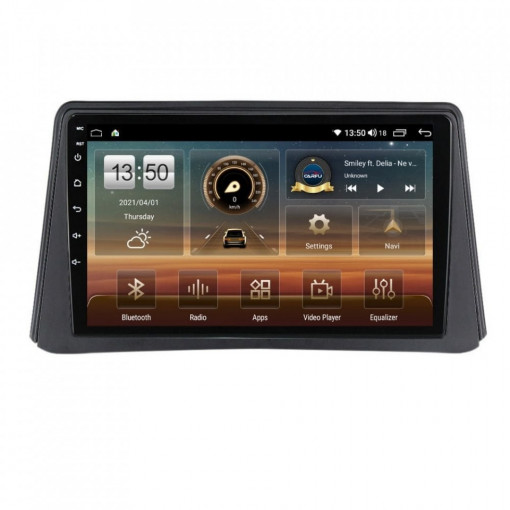 Navigatie dedicata cu Android Opel Mokka A 2012 - 2016, 6GB RAM, Radio GPS Dual Zone, Display HD IPS 9" Touchscreen, Internet Wi-Fi si slot SIM 4G, Bluetooth, MirrorLink, USB, Waze