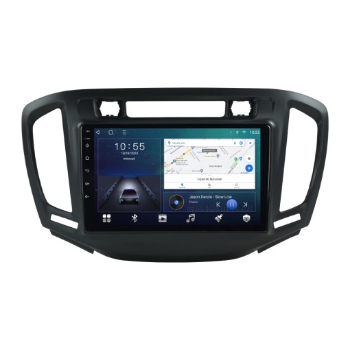 Navigatie dedicata cu Android Opel Zafira Tourer C 2016 - 2019, 2GB RAM, Radio GPS Dual Zone, Display HD QLED 9" Touchscreen, Internet Wi-Fi si slot SIM 4G, Bluetooth, MirrorLink, USB