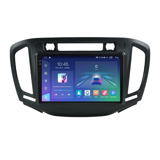 Navigatie dedicata cu Android Opel Zafira Tourer C 2016 - 2019, 4GB RAM, Radio GPS Dual Zone, Display 2K QLED 9.5" Touchscreen, Internet Wi-Fi si slot SIM 4G, Bluetooth, MirrorLink, USB