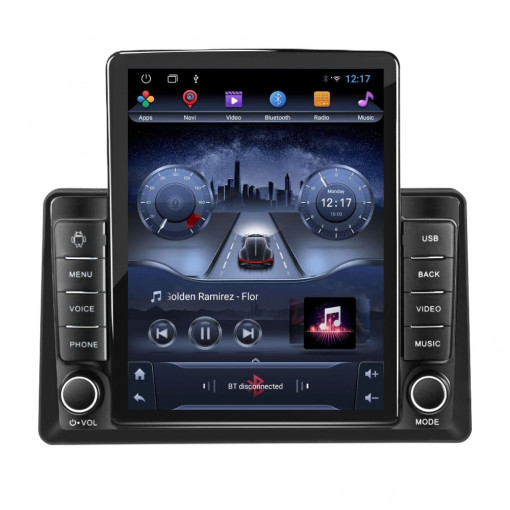 Navigatie dedicata cu Android Renault Express dupa 2021, 2GB RAM, Radio GPS Dual Zone, Touchscreen IPS 9.7" HD tip Tesla, Internet Wi-Fi, Bluetooth, MirrorLink, USB