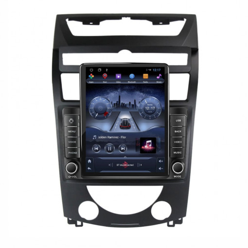 Navigatie dedicata cu Android Ssangyong Rexton 2006 - 2012, 2GB RAM, Radio GPS Dual Zone, Touchscreen IPS 9.7" HD tip Tesla, Internet Wi-Fi, Bluetooth, MirrorLink, USB