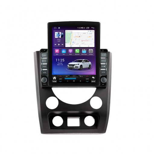 Navigatie dedicata cu Android Ssangyong Rexton 2012 - 2017, 4GB RAM, Radio GPS Dual Zone, Touchscreen IPS 9.7" HD tip Tesla, Internet Wi-Fi si slot SIM 4G, Bluetooth, MirrorLink, USB, Waze