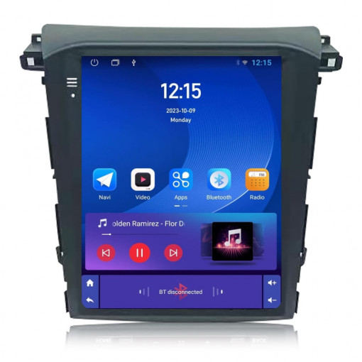 Navigatie dedicata cu Android tip tesla Subaru Forester 2018 - 2021, 1GB RAM, Radio GPS Dual Zone, Touchscreen IPS 9.7" HD, Internet Wi-Fi, Bluetooth, MirrorLink, USB