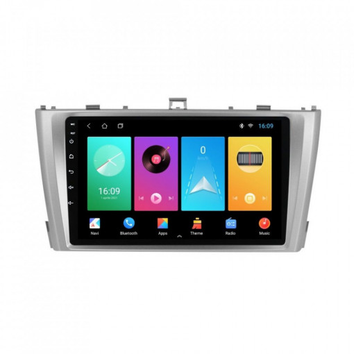 Navigatie dedicata cu Android Toyota Avensis 2009 - 2015, 2GB RAM, Radio GPS Dual Zone, Display HD 9" Touchscreen, Internet Wi-Fi, Bluetooth, MirrorLink, USB, Waze