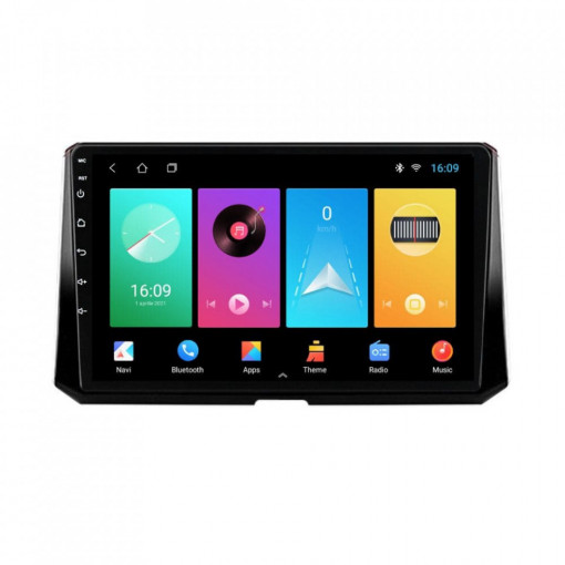 Navigatie dedicata cu Android Toyota Corolla E21 dupa 2019, 2GB RAM, Radio GPS Dual Zone, Display HD IPS 10" Touchscreen, Internet Wi-Fi, Bluetooth, MirrorLink, USB, Waze