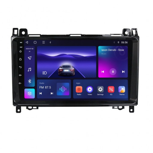 Navigatie dedicata cu Android VW Crafter 2006 - 2016, 3GB RAM, Radio GPS Dual Zone, Display HD QLED 9" Touchscreen, Internet Wi-Fi si slot SIM 4G, Bluetooth, MirrorLink, USB
