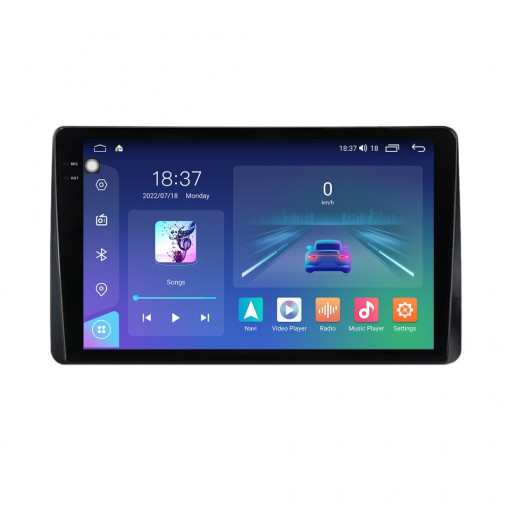 Navigatie dedicata cu Android Dacia Duster II 2018 - 2021, 4GB RAM, Radio GPS Dual Zone, Display 2K QLED 10.36" Touchscreen, Internet Wi-Fi si slot SIM 4G, Bluetooth, MirrorLink, USB, Waze