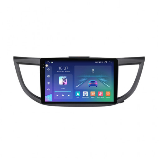 Navigatie dedicata cu Android Honda CR-V IV 2012 - 2018, 4GB RAM, Radio GPS Dual Zone, Display 2K QLED 10.36" Touchscreen, Internet Wi-Fi si slot SIM 4G, Bluetooth, MirrorLink, USB