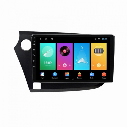 Navigatie dedicata cu Android Honda Insight 2009 - 2014 , 1GB RAM, Radio GPS Dual Zone, Display HD 9" Touchscreen, Internet Wi-Fi, Bluetooth, MirrorLink, USB, Waze