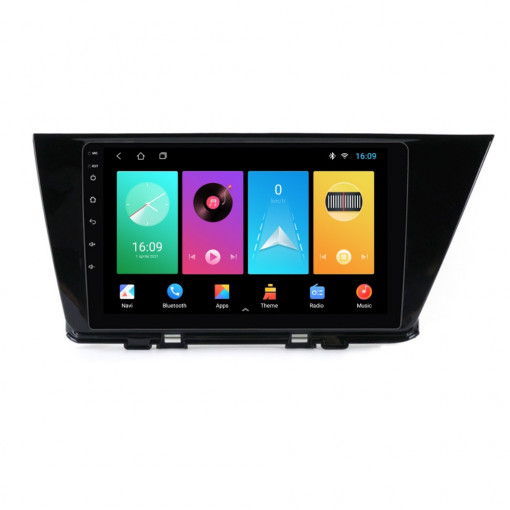 Navigatie dedicata cu Android Kia Niro 2016 - 2019, 2GB RAM, Radio GPS Dual Zone, Display HD IPS 9" Touchscreen, Internet Wi-Fi, Bluetooth, MirrorLink, USB, Waze