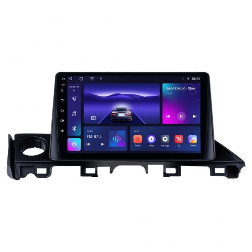 Navigatie dedicata cu Android Mazda 6 2015 - 2018, 3GB RAM, Radio GPS Dual Zone, Display HD QLED 9" Touchscreen, Internet Wi-Fi si slot SIM 4G, Bluetooth, MirrorLink, USB