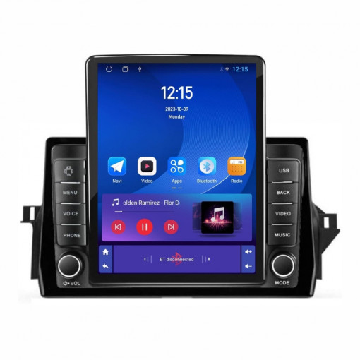 Navigatie dedicata cu Android Toyota Camry dupa 2021, 1GB RAM, Radio GPS Dual Zone, Touchscreen IPS 9.7" HD tip Tesla, Internet Wi-Fi, Bluetooth, MirrorLink, USB