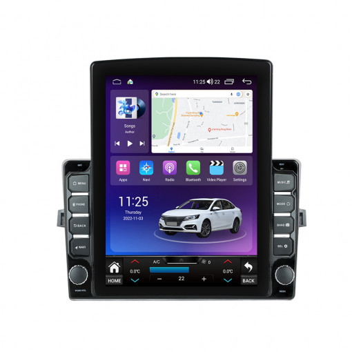 Navigatie dedicata cu Android Toyota Verso 2009 - 2018, 8GB RAM, Radio GPS Dual Zone, Touchscreen IPS 9.7" HD tip Tesla, Internet Wi-Fi si slot SIM 4G, Bluetooth, MirrorLink, USB, Waze