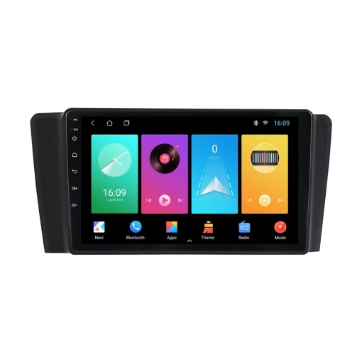 Navigatie dedicata cu Android Volvo V70 II / XC70 I 2000 - 2004, 1GB RAM, Radio GPS Dual Zone, Display HD IPS 9" Touchscreen, Internet Wi-Fi, Bluetooth, MirrorLink, USB