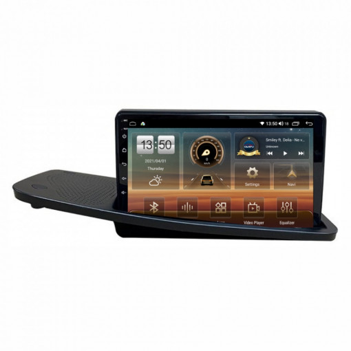 Navigatie dedicata cu Android Volvo V70 III 2007 - 2012 cu navigatie originala, 8GB RAM, Radio GPS Dual Zone, Display HD IPS 9" Touchscreen, Internet Wi-Fi si slot SIM 4G, Bluetooth, MirrorLink, USB, Waze