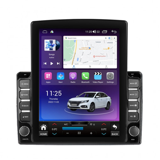 Navigatie dedicata cu Android Alfa Romeo Giulietta 2014 - 2020, 4GB RAM, Radio GPS Dual Zone, Touchscreen IPS 9.7" HD tip Tesla, Internet Wi-Fi si slot SIM 4G, Bluetooth, MirrorLink, USB, Waze
