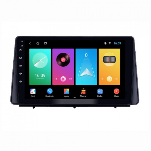 Navigatie dedicata cu Android Ford Focus IV dupa 2018, 2GB RAM, Radio GPS Dual Zone, Display HD 9" Touchscreen, Internet Wi-Fi, Bluetooth, MirrorLink, USB, Waze