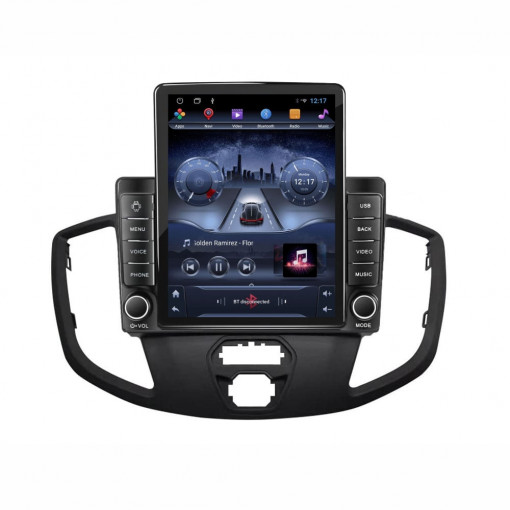 Navigatie dedicata cu Android Ford Transit 2014 - 2020, 2GB RAM, Radio GPS Dual Zone, Touchscreen IPS 9.7" HD tip Tesla, Internet Wi-Fi, Bluetooth, MirrorLink, USB