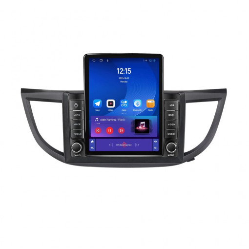 Navigatie dedicata cu Android Honda CR-V IV 2012 - 2018, 1GB RAM, Radio GPS Dual Zone, Touchscreen IPS 9.7" HD tip Tesla, Internet Wi-Fi, Bluetooth, MirrorLink, USB