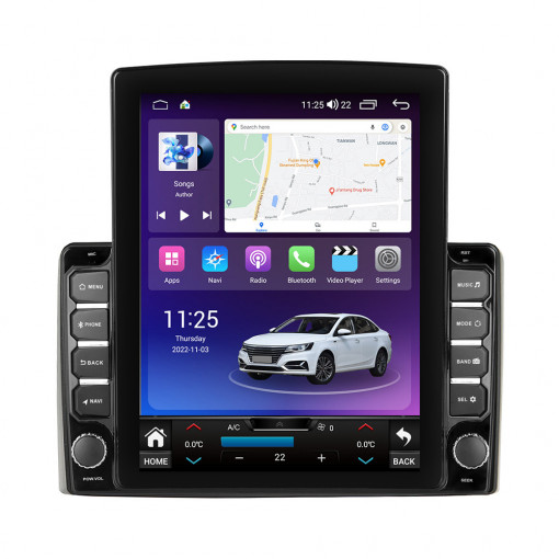 Navigatie dedicata cu Android Iveco Daily 2006 - 2014, 4GB RAM, Radio GPS Dual Zone, Touchscreen IPS 9.7" HD tip Tesla, Internet Wi-Fi si slot SIM 4G, Bluetooth, MirrorLink, USB, Waze