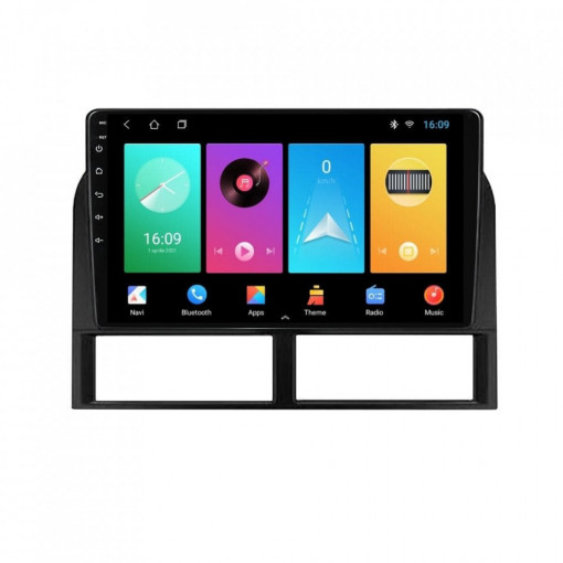 Navigatie dedicata cu Android Jeep Grand Cherokee II 1998 - 2005, 1GB RAM, Radio GPS Dual Zone, Display HD IPS 9" Touchscreen, Internet Wi-Fi, Bluetooth, MirrorLink, USB, Waze