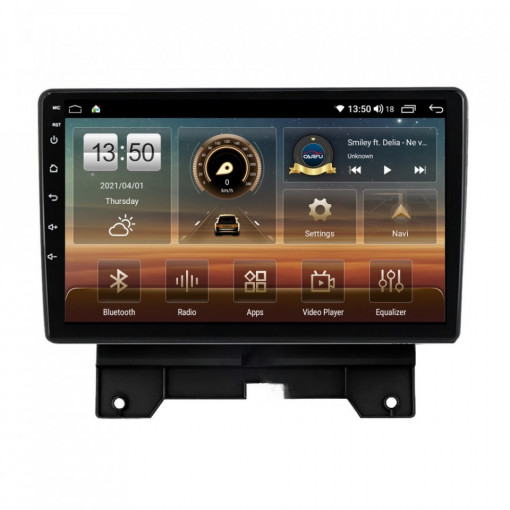 Navigatie dedicata cu Android Land Rover Range Rover Sport I 2009 - 2013, 8GB RAM, Radio GPS Dual Zone, Display HD IPS 9" Touchscreen, Internet Wi-Fi si slot SIM 4G, Bluetooth, MirrorLink, USB, Waze