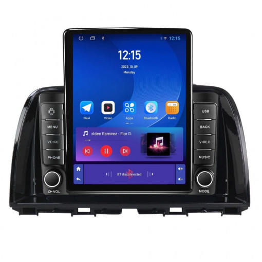 Navigatie dedicata cu Android Mazda CX-5 2011 - 2017, 1GB RAM, Radio GPS Dual Zone, Touchscreen IPS 9.7" HD tip Tesla, Internet Wi-Fi, Bluetooth, MirrorLink, USB