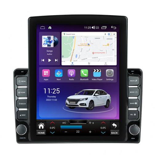 Navigatie dedicata cu Android Opel Combo C 2001 - 2012, 4GB RAM, Radio GPS Dual Zone, Touchscreen IPS 9.7" HD tip Tesla, Internet Wi-Fi si slot SIM 4G, Bluetooth, MirrorLink, USB, Waze