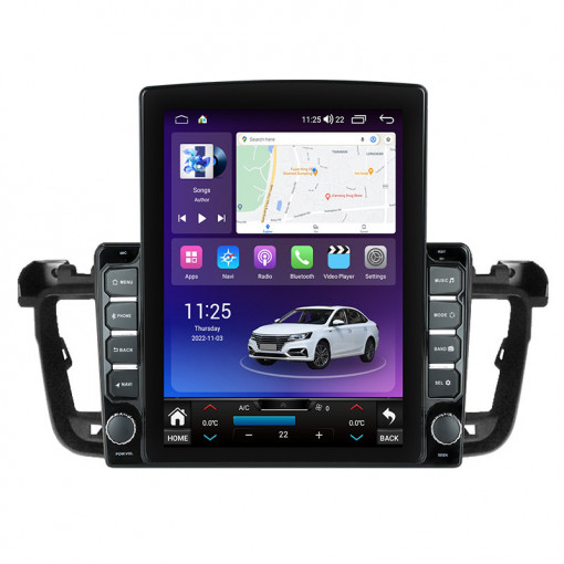 Navigatie dedicata cu Android Peugeot 508 I 2010 - 2018, 4GB RAM, Radio GPS Dual Zone, Touchscreen IPS 9.7" HD tip Tesla, Internet Wi-Fi si slot SIM 4G, Bluetooth, MirrorLink, USB, Waze