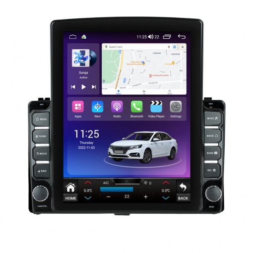 Navigatie dedicata cu Android Toyota Corolla 2017 - 2018, 4GB RAM, Radio GPS Dual Zone, Touchscreen IPS 9.7" HD tip Tesla, Internet Wi-Fi si slot SIM 4G, Bluetooth, MirrorLink, USB, Waze