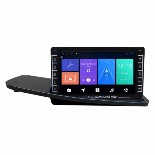 Navigatie dedicata cu Android Volvo S80 II 2006 - 2012 cu navigatie originala, 1GB RAM, Radio GPS Dual Zone, Display HD IPS 8" Touchscreen, Internet Wi-Fi, Bluetooth, MirrorLink, USB, Waze
