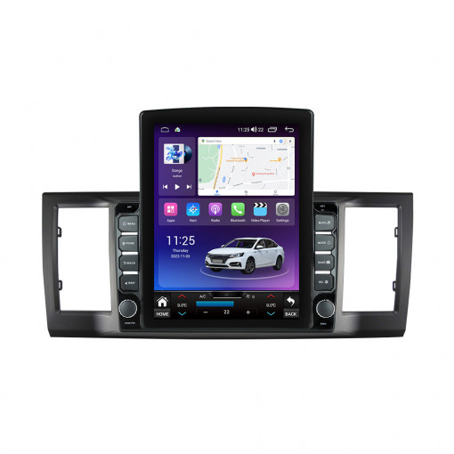 Navigatie dedicata cu Android VW Transporter / Caravelle / Multivan T6 2015 - 2020, 4GB RAM, Radio GPS Dual Zone, Touchscreen IPS 9.7" HD tip Tesla, Internet Wi-Fi si slot SIM 4G, Bluetooth, MirrorLink, USB