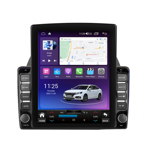 Navigatie dedicata cu Android Ford Ecosport dupa 2018, 4GB RAM, Radio GPS Dual Zone, Touchscreen IPS 9.7" HD tip Tesla, Internet Wi-Fi si slot SIM 4G, Bluetooth, MirrorLink, USB, Waze