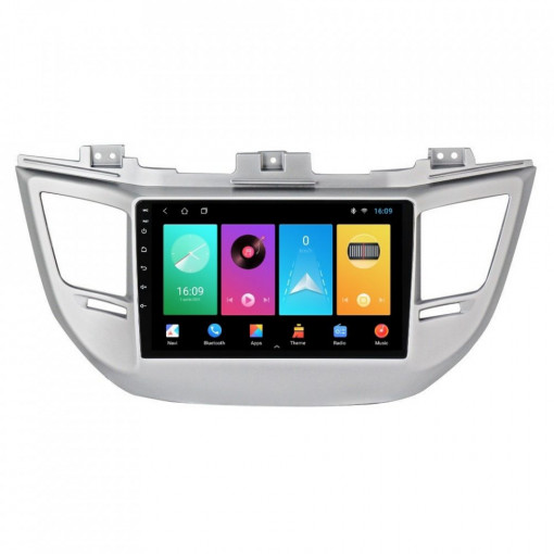 Navigatie dedicata cu Android Hyundai Tucson 2015 - 2018, 2GB RAM, Radio GPS Dual Zone, Display HD IPS 9" Touchscreen, Internet Wi-Fi, Bluetooth, MirrorLink, USB, Waze