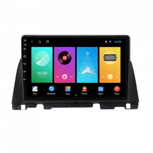 Navigatie dedicata cu Android Kia Optima II dupa 2015, 1GB RAM, Radio GPS Dual Zone, Display HD 10" Touchscreen, Internet Wi-Fi, Bluetooth, MirrorLink, USB, Waze