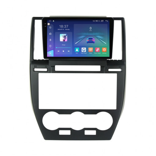 Navigatie dedicata cu Android Land Rover Freelander 2 2006 - 2012, 4GB RAM, Radio GPS Dual Zone, Display 2K QLED 9.5" Touchscreen, Internet Wi-Fi si slot SIM 4G, Bluetooth, MirrorLink, USB, Waze