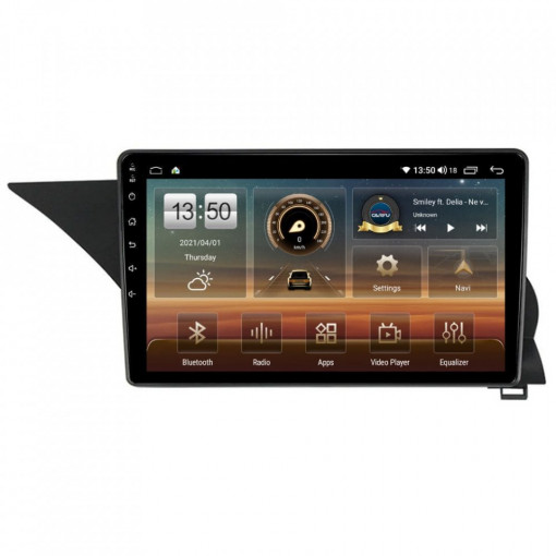 Navigatie dedicata cu Android Mercedes GLK X204 2012 - 2015, 6GB RAM, Radio GPS Dual Zone, Display HD IPS 9" Touchscreen, Internet Wi-Fi si slot SIM 4G, Bluetooth, MirrorLink, USB, Waze