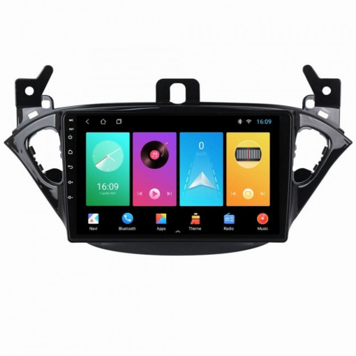 Navigatie dedicata cu Android Opel Adam 2012 - 2019, 1GB RAM, Radio GPS Dual Zone, Display HD IPS 9" Touchscreen, Internet Wi-Fi, Bluetooth, MirrorLink, USB, Waze