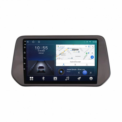 Navigatie dedicata cu Android Suzuki S-Cross dupa 2021, 2GB RAM, Radio GPS Dual Zone, Display HD QLED 9" Touchscreen, Internet Wi-Fi si slot SIM 4G, Bluetooth, MirrorLink, USB