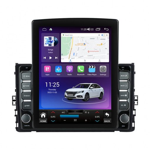 Navigatie dedicata cu Android VW Transporter / Caravelle dupa 2020, 8GB RAM, Radio GPS Dual Zone, Touchscreen IPS 9.7" HD tip Tesla, Internet Wi-Fi si slot SIM 4G, Bluetooth, MirrorLink, USB