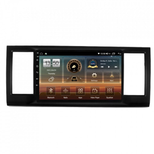 Navigatie dedicata cu Android VW Transporter / Caravelle / Multivan T6 2015 - 2020, 6GB RAM, Radio GPS Dual Zone, Display HD IPS 9" Touchscreen, Internet Wi-Fi si slot SIM 4G, Bluetooth, MirrorLink, USB, Waze