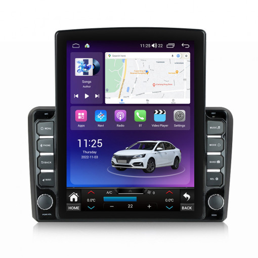 Navigatie dedicata cu Android Audi A3 (8P1) 2003 - 2013, 8GB RAM, Radio GPS Dual Zone, Touchscreen IPS 9.7" HD tip Tesla, Internet Wi-Fi si slot SIM 4G, Bluetooth, MirrorLink, USB, Waze