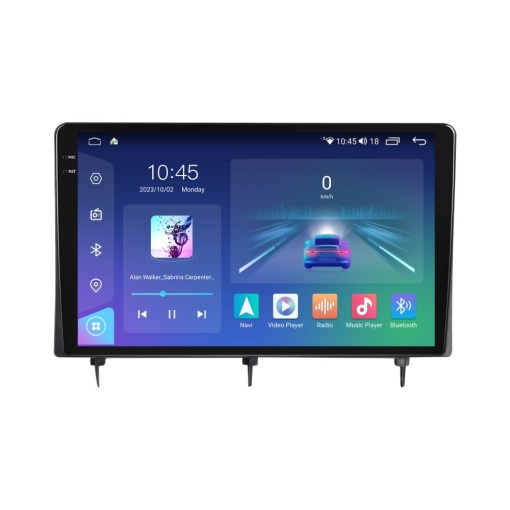 Navigatie dedicata cu Android Honda Civic XI dupa 2021, 4GB RAM, Radio GPS Dual Zone, Display 2K QLED 10.36" Touchscreen, Internet Wi-Fi si slot SIM 4G, Bluetooth, MirrorLink, USB