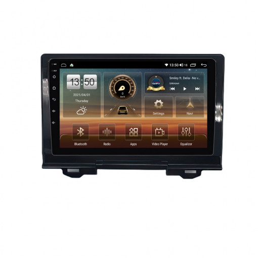 Navigatie dedicata cu Android Honda HR-V dupa 2021, 6GB RAM, Radio GPS Dual Zone, Display HD IPS 9" Touchscreen, Internet Wi-Fi si slot SIM 4G, Bluetooth, MirrorLink, USB, Waze